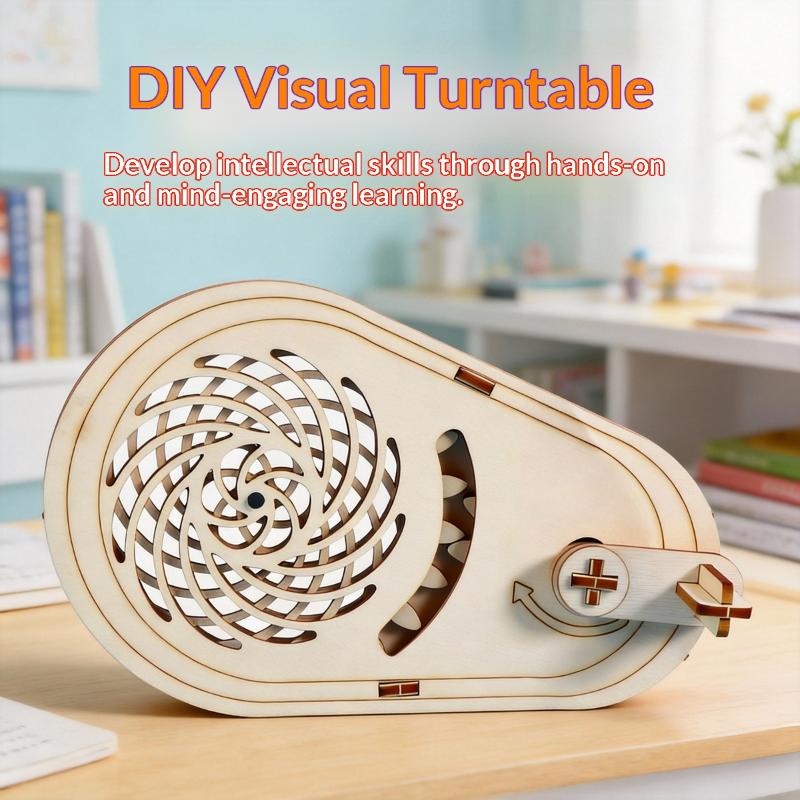 Science Project Kit - STEM DIY Projeleri için Ahşap Optik