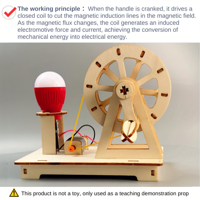 STEAM Deney Seti Ahşap DIY Oyu - Science Project Kit incelemesi ve fiyatı